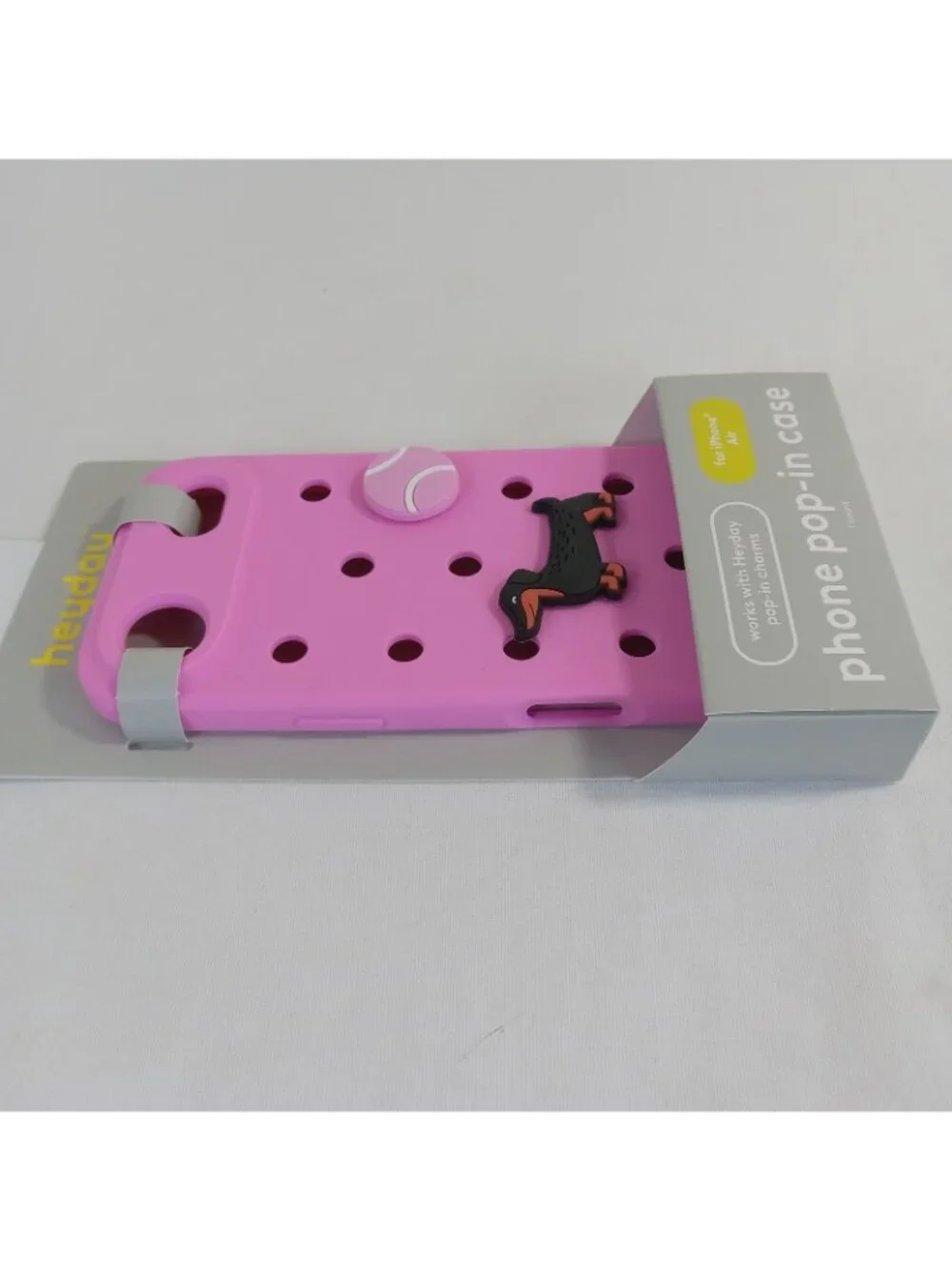 Heyday Pop-In Phone Case iPhone Air Pink Dachshund Tennis & 2 Packs Food Veggies